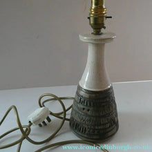 Load image into Gallery viewer, RARE Vintage 1970s POOLE POTTERY Lamp. ATLANTIS Design by Carol Kellett (Cutler)
