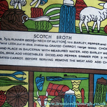 Load image into Gallery viewer, Scottish Linen Lockhart Mills Kirkcaldy Vintage Tea Towel Bar Cloth
