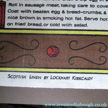 Load image into Gallery viewer, Scottish Linen Lockhart Mills Kirkcaldy Vintage Tea Towel Bar Cloth
