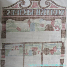 Load image into Gallery viewer, Scottish Linen Lockhart Mills Kirkcaldy Vintage Tea Towel Bar Cloth
