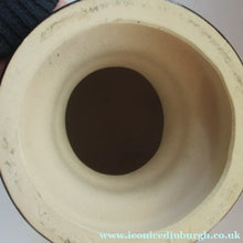 Load image into Gallery viewer, Vintage West German Scheurich Pottery Glossy Black Ceramic Display Head
