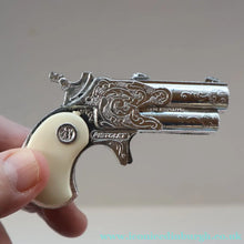 Load image into Gallery viewer, COLLECTOR'S ITEM. Rare Vintage BCM Outlaw Presentation BOX of TOY Miniature Antique Firearms

