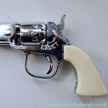 Load image into Gallery viewer, COLLECTOR'S ITEM. Rare Vintage BCM Outlaw Presentation BOX of TOY Miniature Antique Firearms
