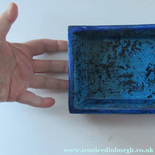 Load image into Gallery viewer, Rare Aldo Londi Bitossi Rimini Blue Pesce or Fish Dish 1960s
