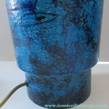 Load image into Gallery viewer, Rare Aldo Londi Bitossi Rimini Blue Pesce or Fish Dish 1960s
