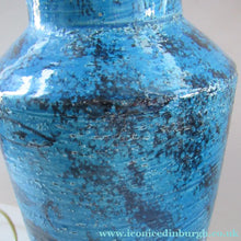 Load image into Gallery viewer, Rare Aldo Londi Bitossi Rimini Blue Pesce or Fish Dish 1960s
