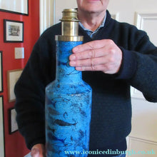Load image into Gallery viewer, Rare Aldo Londi Bitossi Rimini Blue Pesce or Fish Dish 1960s
