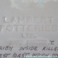 Load image into Gallery viewer, 1970s David Lambert Raven Inside Killer Whales Decorative Plate. Vancouver Canada
