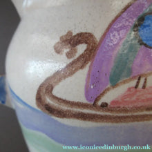 Load image into Gallery viewer, Honiton Pottery Jug with Viking Galleon Design
