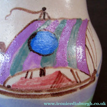 Load image into Gallery viewer, Honiton Pottery Jug with Viking Galleon Design
