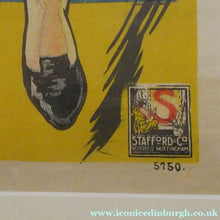 Load image into Gallery viewer, 1920s Edinburgh Southern Harriers Original Poster
