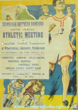 Load image into Gallery viewer, 1920s Edinburgh Southern Harriers Original Poster

