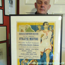 Load image into Gallery viewer, 1920s Edinburgh Southern Harriers Original Poster. Edinburgh Spots History

