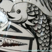 Load image into Gallery viewer, Rarer 1960s Portmeirion Storage Cannister with Dolphin Motif &amp; Original Cork Lid

