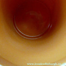 Load image into Gallery viewer, Rarer 1960s Portmeirion Storage Pot  in Tangerine Colour with Dolphin Motif &amp; Original Wooden Lid
