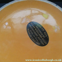 Load image into Gallery viewer, Rarer 1960s Portmeirion Storage Pot  in Tangerine Colour with Dolphin Motif &amp; Original Wooden Lid
