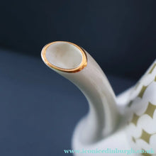 Load image into Gallery viewer, Rarer 1970s GREENWAY Pattern Bone China Coffee Set. Designed by John Russell for Hostess Tableware
