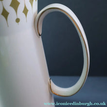 Load image into Gallery viewer, Rarer 1970s GREENWAY Pattern Bone China Coffee Set. Designed by John Russell for Hostess Tableware
