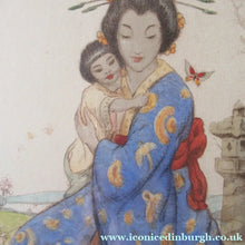 Load image into Gallery viewer, Robert Herdman Smitth Colour Etching The Butterfly Pencil Signed Original Frame
