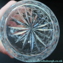 Load image into Gallery viewer,  Rogaska Crystal Cordial Decanter. Queen Design 9 3/4 inches
