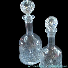 Load image into Gallery viewer,  Rogaska Crystal Cordial Decanter. Queen Design 9 3/4 inches
