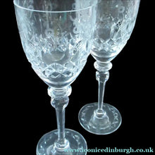 Load image into Gallery viewer, Large Pair of Rogaska Red Wine Queen Crystal Glasses
