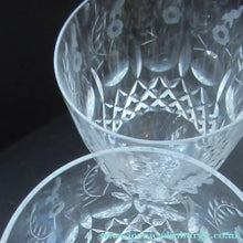 Load image into Gallery viewer, Large Pair of Rogaska Red Wine Queen Crystal Glasses
