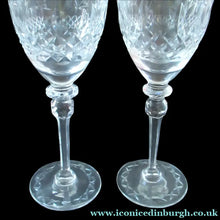 Load image into Gallery viewer, Large Pair of Rogaska Red Wine Queen Crystal Glasses
