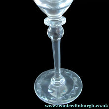 Load image into Gallery viewer, Rogaska Tall Red Wine Crystal Glasses Queen Pattern Vintage
