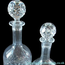 Load image into Gallery viewer, Rogaska Crystal Red Wine or Claret Decanter Queen Design 12 inches
