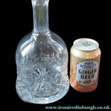 Load image into Gallery viewer, Rogaska Crystal Red Wine or Claret Decanter Queen Design 12 inches
