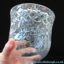 Load image into Gallery viewer, Rogaska Crystal Red Wine or Claret Decanter Queen Design 12 inches
