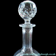 Load image into Gallery viewer, Rogaska Crystal Red Wine or Claret Decanter Queen Design 12 inches
