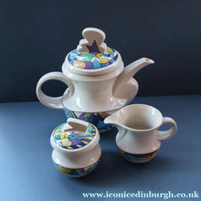Load image into Gallery viewer, ROSENTHAL 1980s Studio Line Teapot, Milk Jug &amp; Sugar Bowl. RARE Spirit Wonderland by Dorothy Hafner
