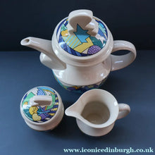 Load image into Gallery viewer, ROSENTHAL 1980s Studio Line Teapot, Milk Jug &amp; Sugar Bowl. RARE Spirit Wonderland by Dorothy Hafner
