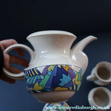 Load image into Gallery viewer, ROSENTHAL 1980s Studio Line Teapot, Milk Jug &amp; Sugar Bowl. RARE Spirit Wonderland by Dorothy Hafner
