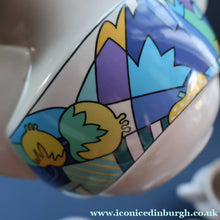 Load image into Gallery viewer, ROSENTHAL 1980s Studio Line Teapot, Milk Jug &amp; Sugar Bowl. RARE Spirit Wonderland by Dorothy Hafner
