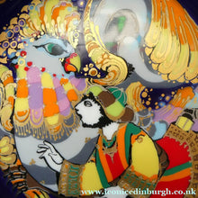 Load image into Gallery viewer, ROSENTHAL Decorative Wall Plate by Bjorn Wiinblad. SINBAD Series. No. 3 (III
