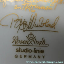 Load image into Gallery viewer, ROSENTHAL Decorative Wall Plate by Bjorn Wiinblad. SINBAD Series. No. 3 (III
