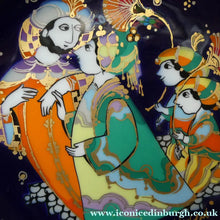 Load image into Gallery viewer, ROSENTHAL Decorative Wall Plate by Bjorn Wiinblad. SINBAD Series. Sinbad the Seafarer No. 5 (V)
