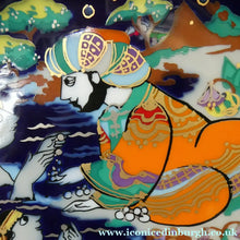 Load image into Gallery viewer, ROSENTHAL Decorative Wall Plate by Bjorn Wiinblad. SINBAD Series. No. 6 (VI)

