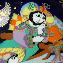 Load image into Gallery viewer, ROSENTHAL Decorative Wall Plate by Bjorn Wiinblad. SINBAD Series. No. 8 (VIII)
