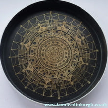 Load image into Gallery viewer, Large 1960s Console Bowl Black and Gold by Baumann for Rosenthal
