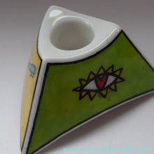 Load image into Gallery viewer, ROSENTHAL LOVE Story Pattern Studio Linie Candle Holder. Designed by Dorothy Hafner, 1980s
