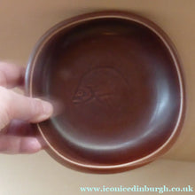 Load image into Gallery viewer, ROYAL COPENHAGEN. Vintage Marselis Aluminia Bowl by Nils Thorsson. 6 inches diameter
