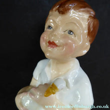Load image into Gallery viewer, Royal Worcester Figurine by Freda Doughty.  YOUNG FARMER (Johnnie). No. 3433
