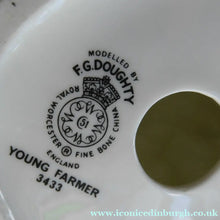 Load image into Gallery viewer, Royal Worcester Figurine by Freda Doughty.  YOUNG FARMER (Johnnie). No. 3433

