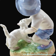 Load image into Gallery viewer, Royal Worcester Figurine SEPTEMBER. Modelled by Freda Doughty. No. 3457 PRISTINE
