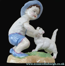 Load image into Gallery viewer, Royal Worcester Figurine SEPTEMBER. Modelled by Freda Doughty. No. 3457 PRISTINE
