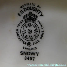 Load image into Gallery viewer, Royal Worcester Figurine SNOWY (variant of September). Modelled by Freda Doughty. No. 3457 PRISTINE
